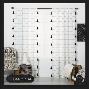 2 curtain panels by Opalhouse